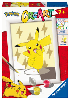 CreArt dla dzieci Malowanie po numerach Pokemon - CreArt
