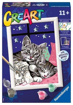 CreArt dla dzieci Malowanie po numerach Słodkie Kociaki - CreArt