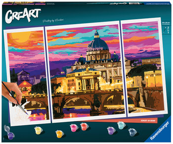 CreArt Malowanie po numerach Rzym Panorama 20238 - CreArt