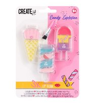 Create it! Candy błyszczyk, lody, 3 pak. Create it