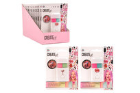 Create It!, zestaw kreatywny Kreda do ozdabiania włosów, 2 wzory