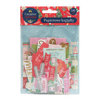 Creative Christmas, Papierowe kształty 140 sztuk 