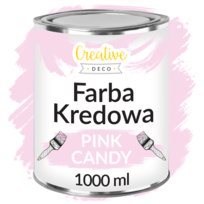 Creative Deco farba kredowa, różowa, 1L