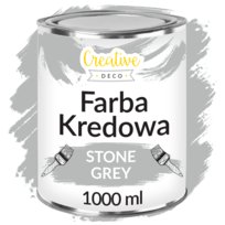 Creative Deco farba kredowa, szara, 1L