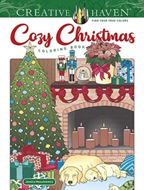 Creative Haven Christmas Color by Number (Adult Coloring