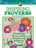Creative Haven Inspiring Proverbs Coloring Book - Mazurkiewicz Jessica