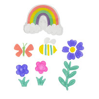 Creative Spring, Naklejki żelowe wiosenne 