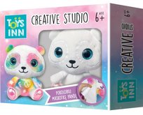 Creative studio panda maskotka do kolorowania