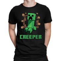 Creeper - męska koszulka na prezent dla fanów gry Minecraft