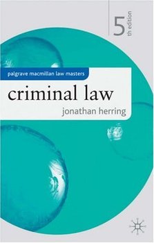 Criminal Law - Herring Jonathan