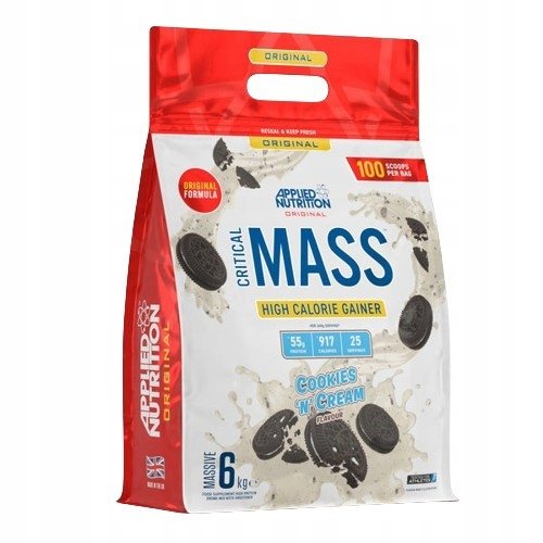 Critical Mass Applied Nutrition 6000 grams Cookies 'N' Cream | Sklep ...