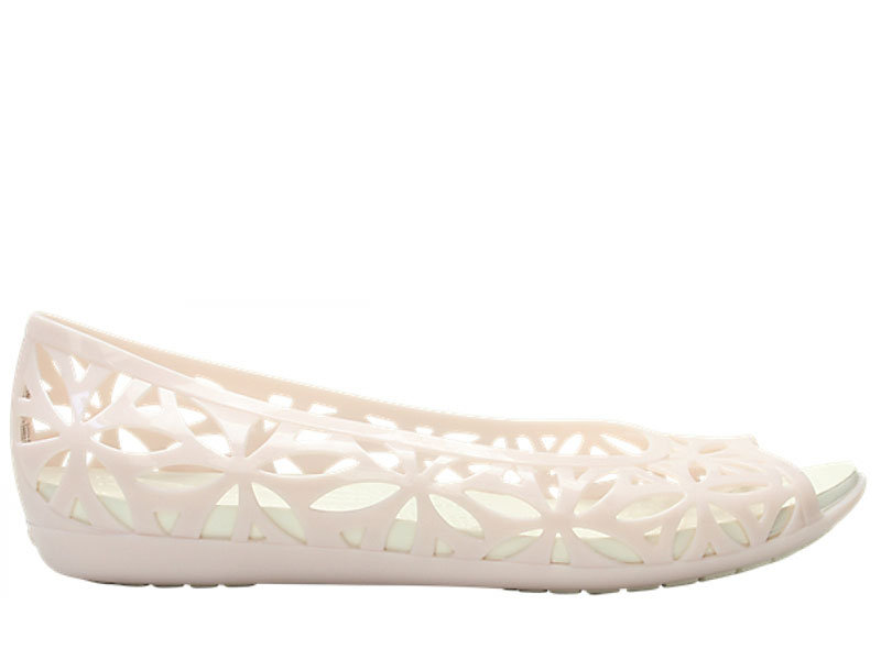 crocs isabella jelly flat ii