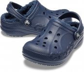 Crocs Baya Lined Clog Kids 205977 |J2/4/Eu 33-34| Navy/Navy