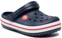 Crocs, chłopięce klapki, Crocband Clog K 207006-485, granatowe, rozmiar 33/34 Crocs
