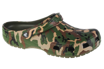 Crocs Classic Printed Camo Clog  206454-3TC Unisex klapki zielone - Crocs