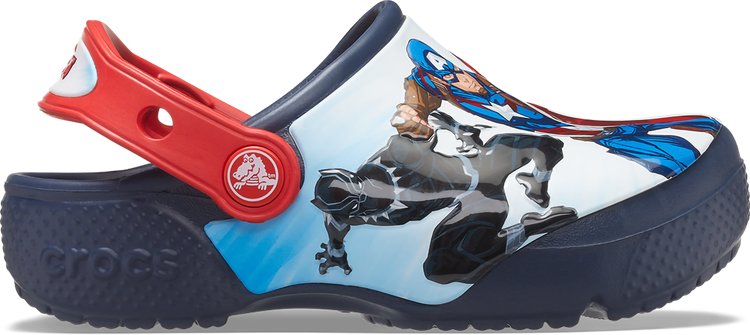 Crocs Fl Avengers Patch Clog Kids Navy-30-31