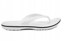 CROCS JAPONKI BIAŁE WSUWANE PŁASKIE 42/43 1Ż_E Crocs