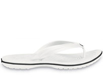 Crocs, Japonki damskie, Crocband Flip, biały, rozmiar 39 1/2 Crocs
