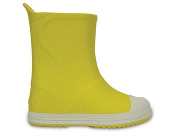 Crocs, Kalosze dziecięce, Bump It Boot, żółty, rozmiar 33 1/2 - Crocs