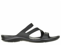 Crocs, Klapki damskie, czarny, rozmiar 36/37