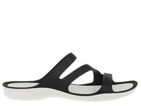 Crocs, Klapki damskie, czarny, rozmiar 36/37