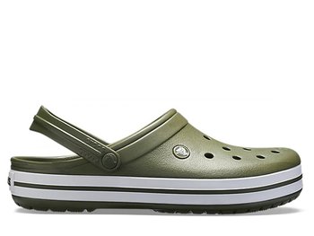 Crocs, Klapki męskie, Crocband, zielony, rozmiar 42 1/2 - Crocs