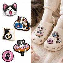 Crocs przypinki KOTY 5 szt charms, do butów Crocs, ozdoba piny dla kociary Inna marka