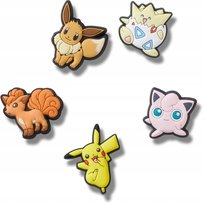 Crocs Przypinki Ozdoby Piny Charms Jibbitz Pokemon Character 5 Pack Crocs
