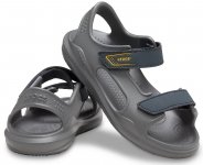 Crocs Swiftwater Expedition Sandal Kids 206267 |J1/3/Eu 32-33| Slate Grey/Charcoal - Crocs