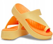 Crocs Wygodne Lekkie Damskie Buty Klapki Getaway Platform Toe Loop 37-38 Crocs
