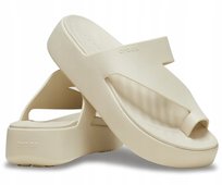 Crocs Wygodne Lekkie Damskie Buty Klapki Getaway Platform Toe Loop 38-39 Crocs