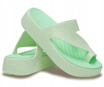 Crocs Wygodne Lekkie Damskie Buty Klapki Getaway Platform Toe Loop 38-39 Crocs