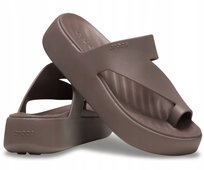 Crocs Wygodne Lekkie Damskie Buty Klapki Getaway Platform Toe Loop 39-40 Crocs