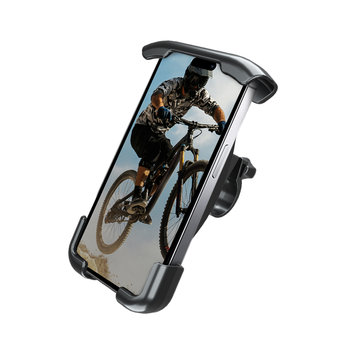 Crong Bikeclip Enduro - Uchwyt na telefon do roweru (czarny) - Crong