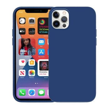 Crong Color Cover - Etui iPhone 12 Pro Max (granatowy) - Crong