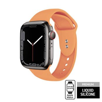 Crong Liquid - Pasek Do Apple Watch 42/44/45 Mm (Pomarańczowy) - Crong