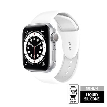 Crong Liquid - Pasek do Apple Watch 42/44mm (biały) - Crong