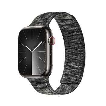 Crong Melange - Pasek Magnetyczny Do Apple Watch 42/44/45/49 Mm (Czarny Melanż) - Crong