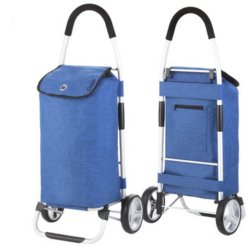 CRUISER, Wózek zakupowy Classic, niebieski, PREMIUM 650061 - CRUISER