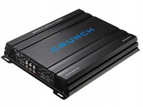 Crunch GPX1200.4 - wzmacniacz czterokanałowy, moc RMS 4x80 Wat przy 4 Ohm Crunch