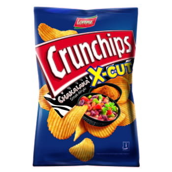 Crunchips X-CUT CHAKALAKA 140g - Lorenz