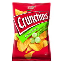 Crunchips Zielona Cebulka 140g