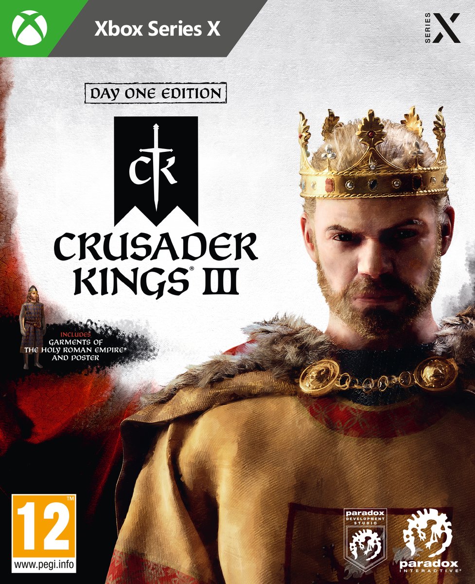 Фото - Гра Paradox Interactive Crusader Kings III Day One Edition, Xbox Series X 