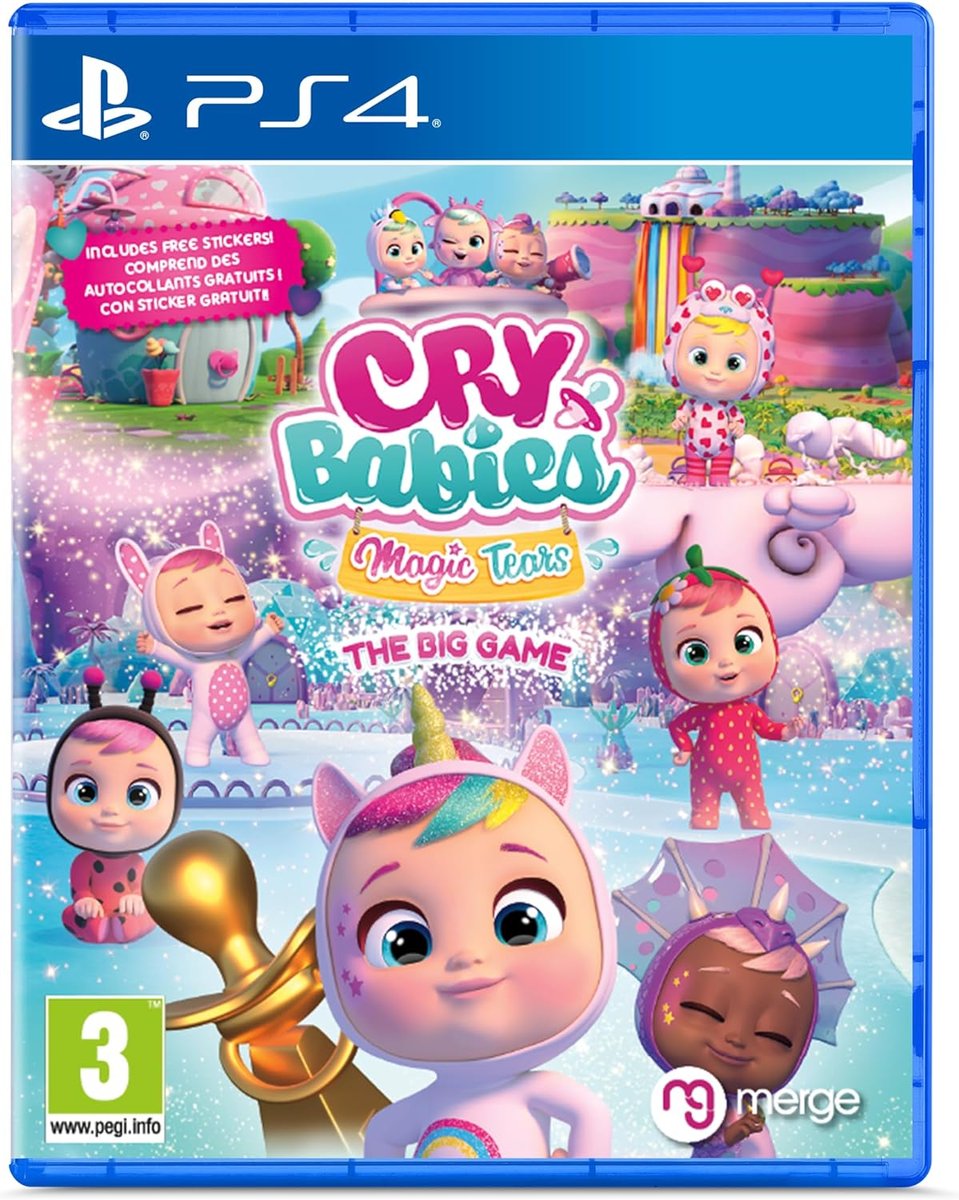 Zdjęcia - Gra Babies Cry  Magic Tears: The Big Game, PS4 