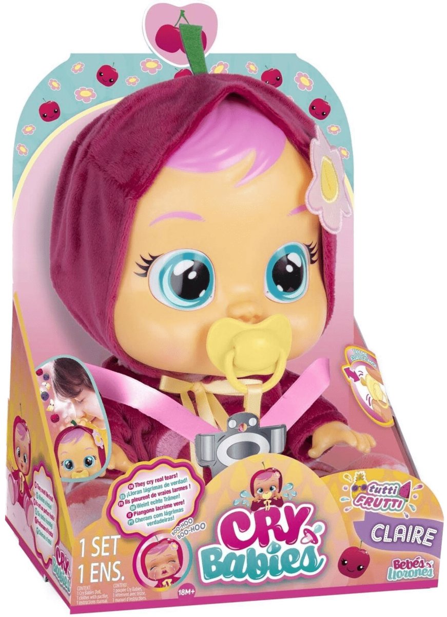 Фото - Лялька TM Toys Cry Babies, Pachnąca Laleczka Claire 