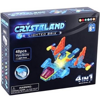 Crystaland, klocki konstrukcyjne 4 w 1 - Crystaland