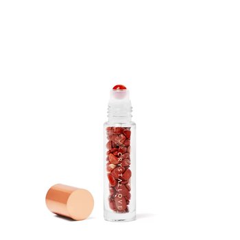 Crystallove, Buteleczka z kryształami na olejek – Jaspis Czerwony, 10ml - Crystallove