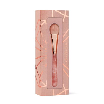 Crystallove, Pędzel Do Maseczki Z Kwarcu Różowego, Rose Quartz Mask Brush - Crystallove