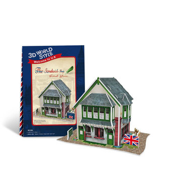 Cubic Fun, puzzle 3D Domki świata: Wielka Brytania - Cubic Fun