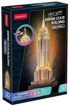 Cubic Fun Puzzle 3D Empire State Building (wersja nocna) - Cubic Fun